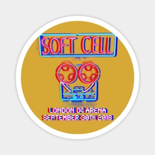 Soft Cell Logo Magnet